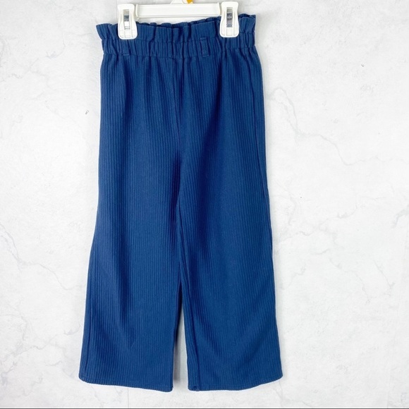 [Jessica Simpson] Girls Blue Ribbed Pants - Picture 1 of 2